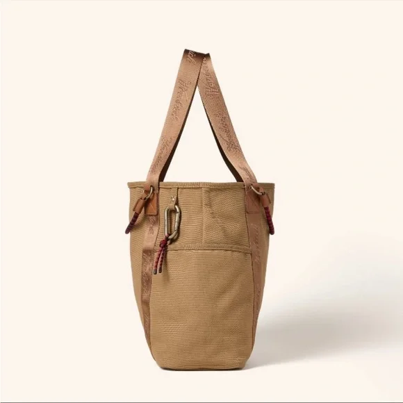 Woolrich x Target Collab Canvas Tote w/Carabiner, NWT - Picture 2 of 9